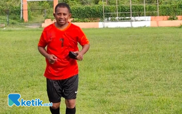 Foto Ajan Milito Kapten Tim Garuda 01 (Foto Mursal Bahtiar)