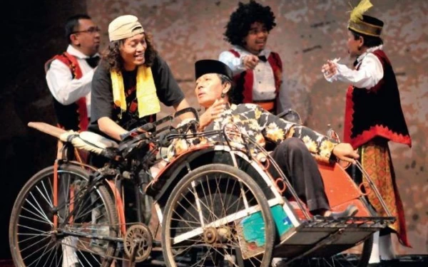 Foto Kesenian Ludruk. (Foto: 1001 Indonesia)