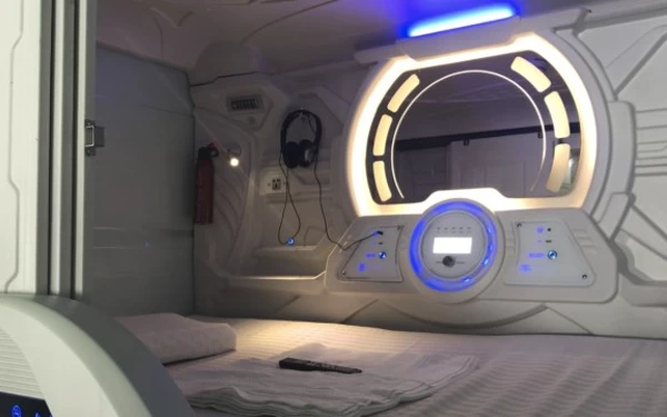 Foto SNQ Capsule Hotel. (Foto: Dok SNQ )