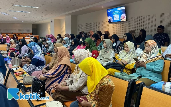 Foto Para ibu pelaku UMKM yang hadir di Diskusi Publik. (Foto: Shinta Miranda/Ketik.co.id)