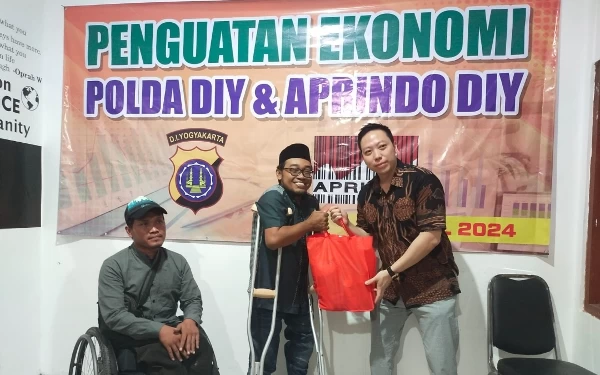 Foto Bentuk sinergi Polda DIY dan Aprindo antara lain diwujudkan dalam program berbagi untuk masyarakat. (Foto: Via for Ketik.co.id)