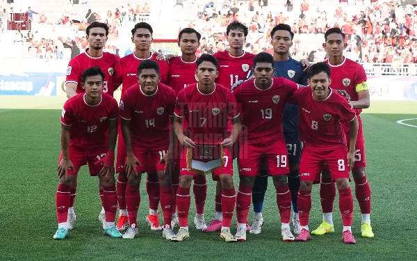 Foto Starter Timnas Indonesia U-23 di laga kontra Australia pada Piala Asia U-23 2024 di Abdullah bin Khalifa Stadium, Kamis (18/4/2024). (Foto: PSSI)