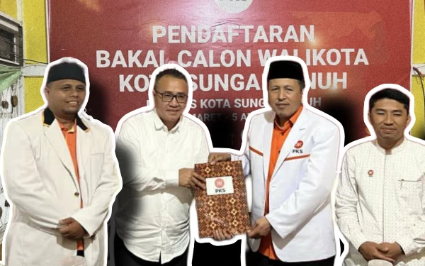 Foto Saat pengembalian Formulir Pendaftaran ke PKS