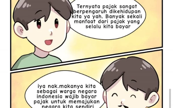 Foto Salah satu komik digital karya Rachel  (Foto: dok. Rachel Zahra)