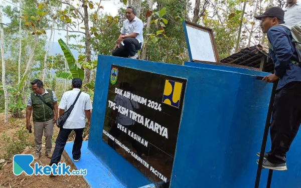 Gambar Pasok Air Bersih ke Ratusan Rumah Warga, Pamsimas Sukses di Desa Kasihan Pacitan